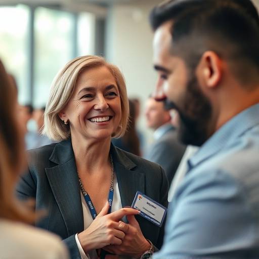 Fotógrafo profissional capturando um momento emocionante em um evento corporativo.